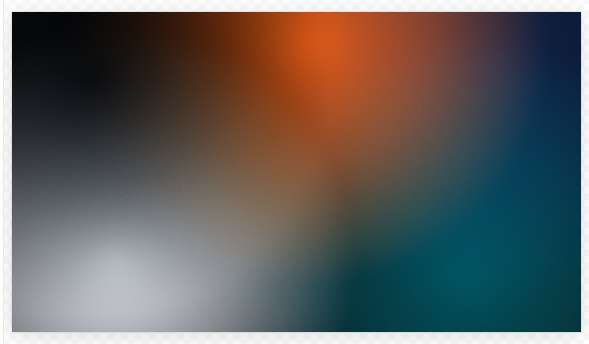 Mesh Gradient reshaped to a 1920 by 1080 canvas by the w and h params alone